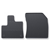 Covorașe auto din cauciuc: Toyota Proace City Van (2019-....) - Negru - 2 buc.