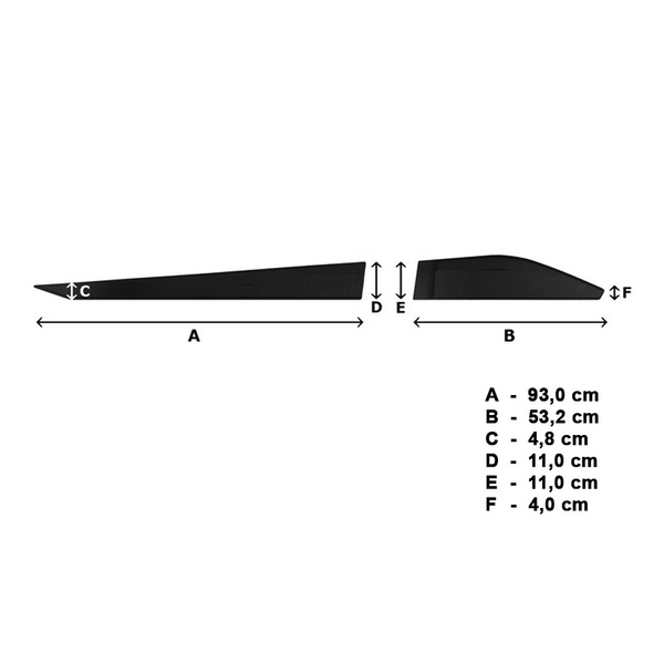 Mulaje laterale pentru mașină: Toyota Rav4 SUV (2019-....)