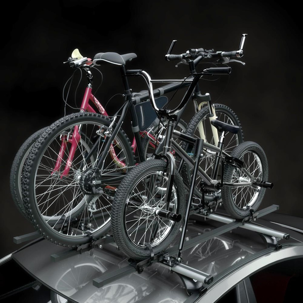 Suport plafon pentru biciclete, Suport plafon pentru biciclete cu bară de oțel - 3xM-04