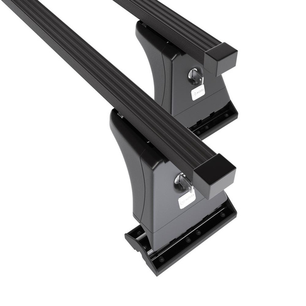 Portbagaj de bază pentru plafonul mașinii pentru: Mazda 5 Dubita (2004-2018) - negru - puncte de montare - oțel