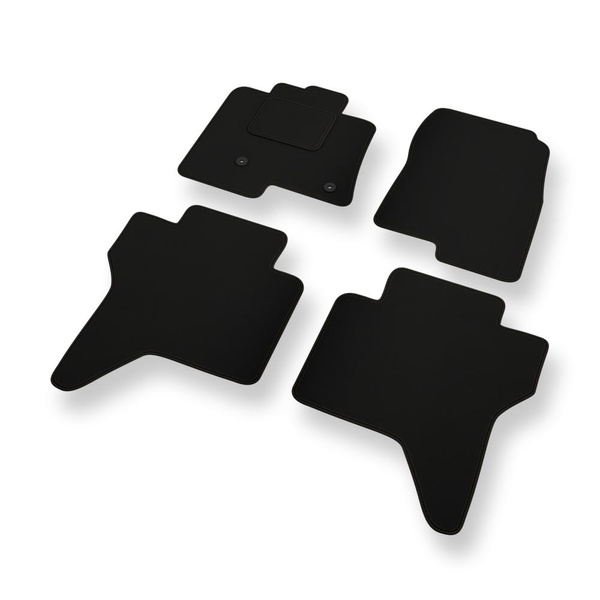 Covorașe auto din pâslă: Mitsubishi Pajero IV SUV (2006-2017) 5 uși - negru