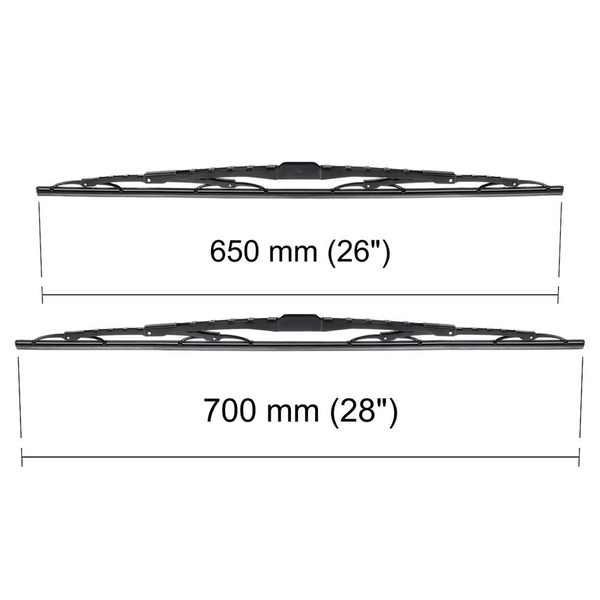 Ștergătoare auto de parbriz pentru Mercedes-Benz Viano Van (09.2003-08.2005) - lamele standard