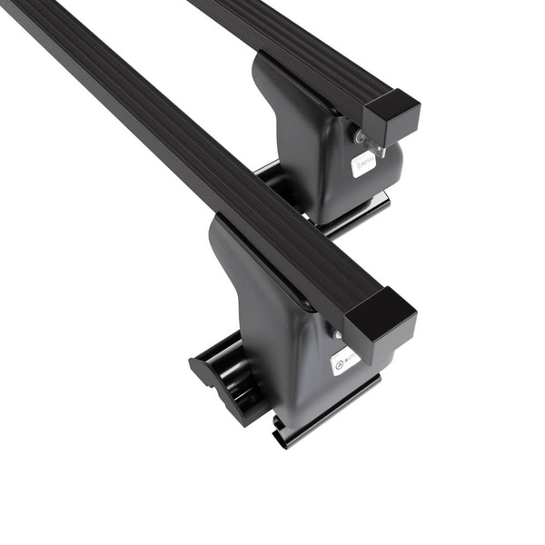 Portbagaj de bază pentru plafonul mașinii pentru: Ssangyong Musso SUV (1993-2005) - negru - fără elemente de montaj - oțel