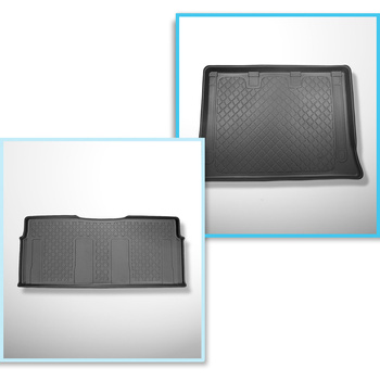 Set cu tăvița pentru portbagaj și covorașe auto TPE pentru: Mercedes-Benz EQV 30