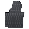 Covorașe auto din cauciuc: Volkswagen Touran I Dubita (2003-2010) - Negru - 4 buc.