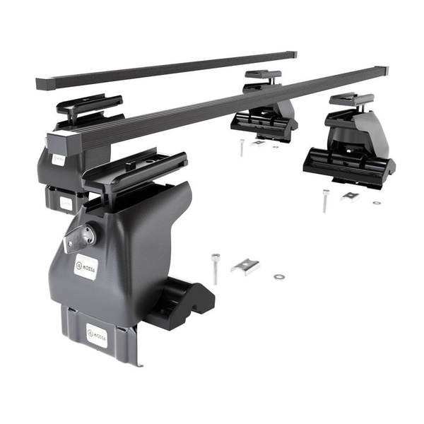 Portbagaj de bază pentru plafonul mașinii pentru: Hyundai Getz Hatchback (2005-2011) - negru - fără elemente de montaj - oțel