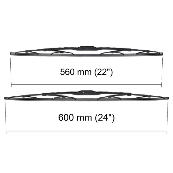 Ștergătoare auto de parbriz pentru Honda Odyssey Dubita (03.2000-2010) - lamele standard