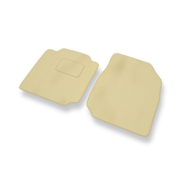 Covorașe auto din catifea pentru: Nissan Micra III Hatchback, Cabriolet (2002-2010) - bej