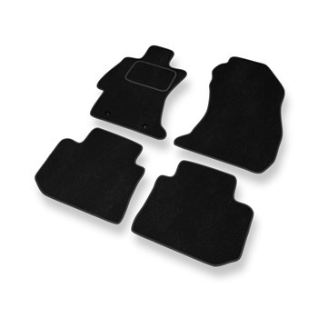 Covorașe auto din catifea pentru: Subaru XV SUV (2012-2017) - negru