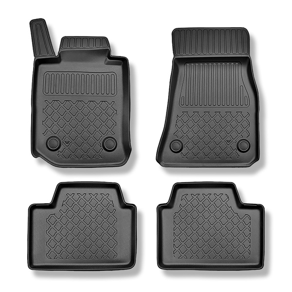 Covorașe TPE pe măsură: BMW Seria 3 G20, G21, G80 Touring, Limuzină (03.2019-....) - de asemenea cu tracțiune Hybrid