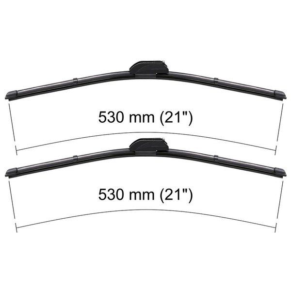 Ștergătoare auto de parbriz pentru Land Rover Freelander I SUV (09.1997-10.2006) - lamele plete