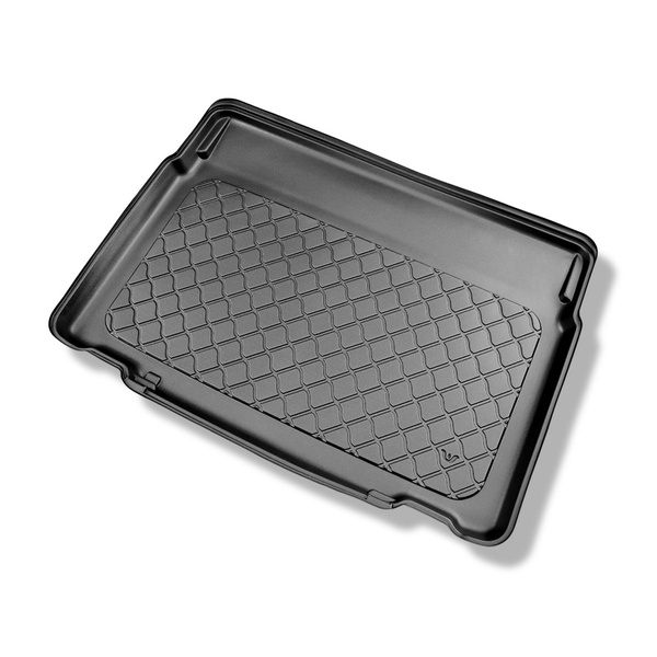 Tăviță pentru portbagaj auto: Citroen C3 Aircross II SUV (11.2017-2024) - portbagaj inferior; podea mobilă în poziția cea mai joasă sau fără podea mobilă; scaune spate pliabile și glisante