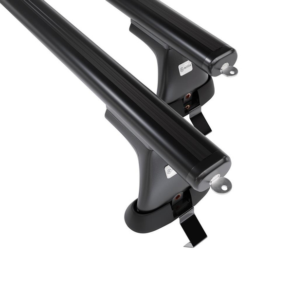 Portbagaj de bază pentru plafonul mașinii pentru: Ford Focus C-Max Hatchback (2011-2019) - negru - fără elemente de montaj - aluminiu