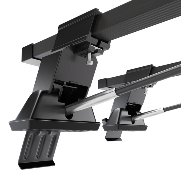 Portbagaj de bază pentru plafonul mașinii pentru: Mitsubishi Colt Hatchback (2004-2012) - negru - fără elemente de montaj - oțel