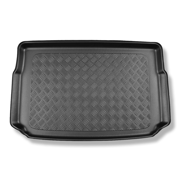 Tăviță pentru portbagaj auto: Renault Captur II SUV (01.2020-....) - portbagaj superior; podea mobilă în poziția cea mai înaltă; nu pentru versiunea E-Tech Full Hybrid