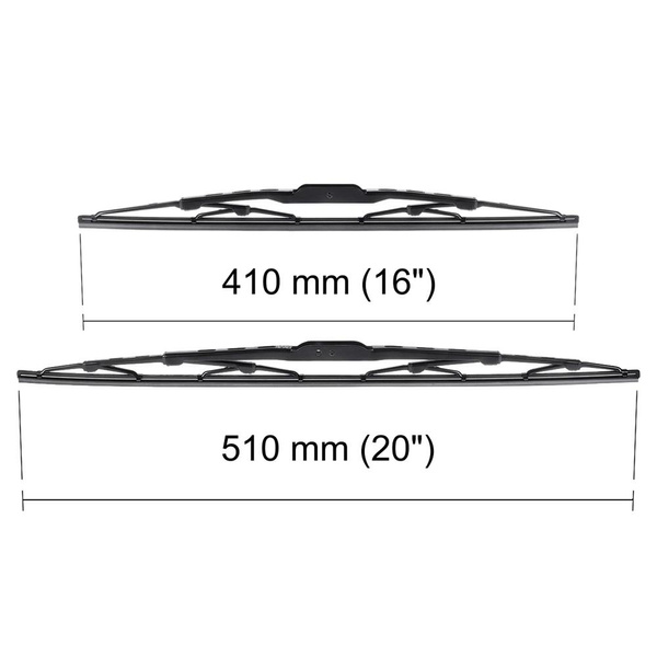 Ștergătoare auto de parbriz pentru Mazda Demio Hatchback (07.1996-02.2003) - lamele standard