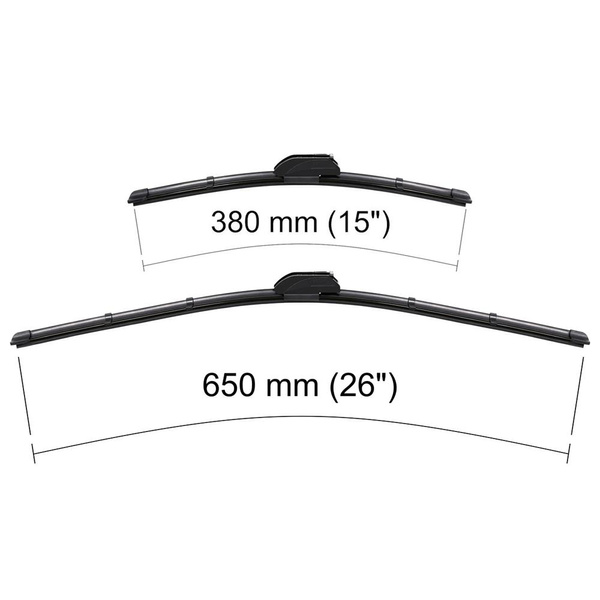 Ștergătoare auto de parbriz pentru Toyota Prius+ Dubita (03.2012-2016) - lamele plete