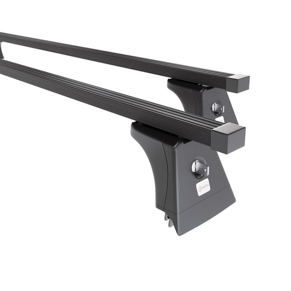 Portbagaj de bază pentru plafonul mașinii pentru: Opel Astra J mk IV Hatchback (2009-2015) - negru - puncte de montare - oțel