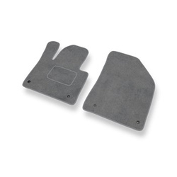 Covorașe auto din catifea pentru: Citroen C5 III Berlină, Tourer (2008-2017) - gri