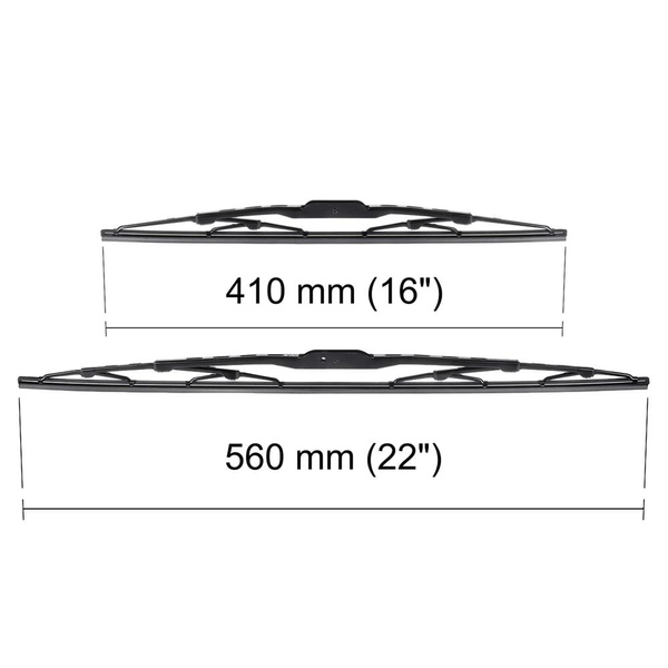 Ștergătoare auto de parbriz pentru Toyota Yaris Verso Dubita (08.1999-09.2005) - lamele standard