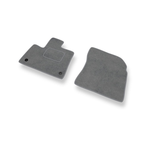 Covorașe auto din catifea pentru: Citroen Berlingo III Van (2019-....) - gri