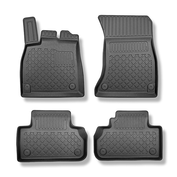 Covorașe TPE pe măsură: Audi Q5 II FY SUV, Sportback (01.2017-08.2024) - de asemenea cu tracțiune Hybrid