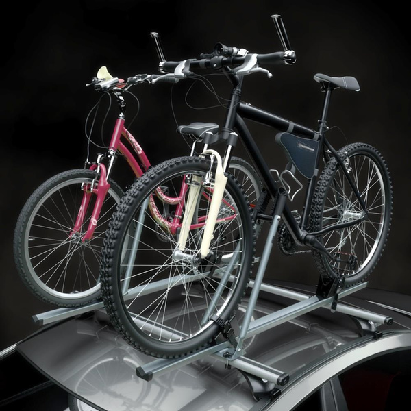 Suport plafon pentru biciclete, suport de biciclete pe plafon cu cheie, cu bară de aluminiu - 2xM-17