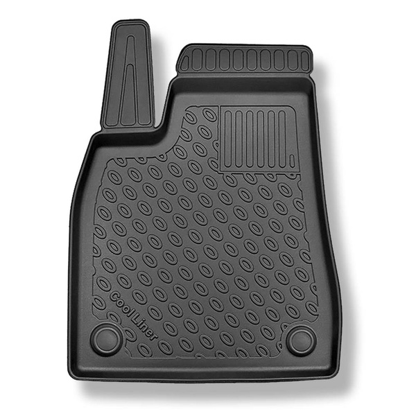 Set cu tăvița pentru portbagaj și covorașe auto TPE pentru: Tesla Model X SUV (10.2016-12.2020) - 6/7 locuri; pentru spațiul din spatele celui de-al treilea rând de scaune