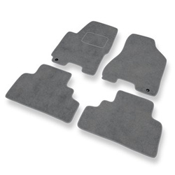 Covorașe auto din catifea pentru: Kia Sportage II SUV (2004-2010) - gri