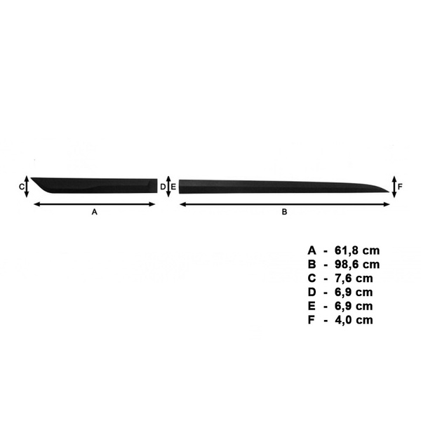 Mulaje laterale pentru mașină: Hyundai i20 II Hatchback (5 uși) - (2015-2020)