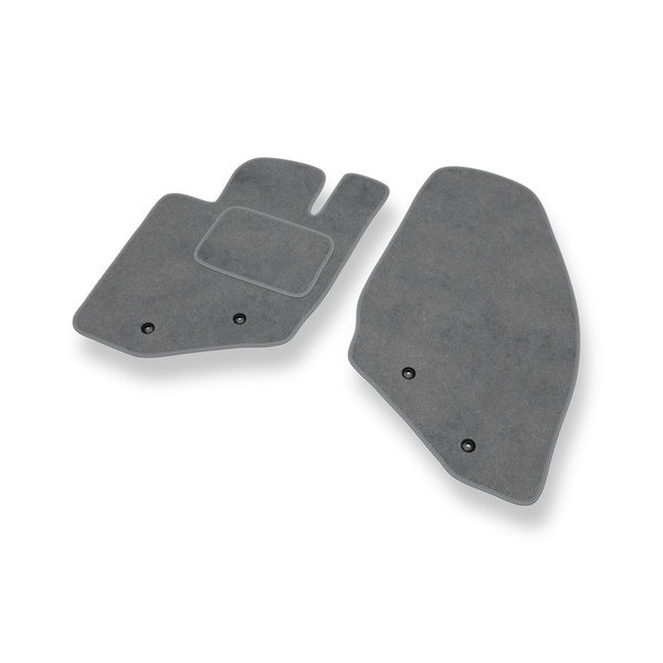 Covorașe auto din catifea pentru: Volvo S80 I Berlină (1998-2006) - gri