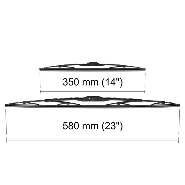 Ștergătoare auto de parbriz pentru Nissan Juke Crossover (07.2010-03.2017) - lamele standard