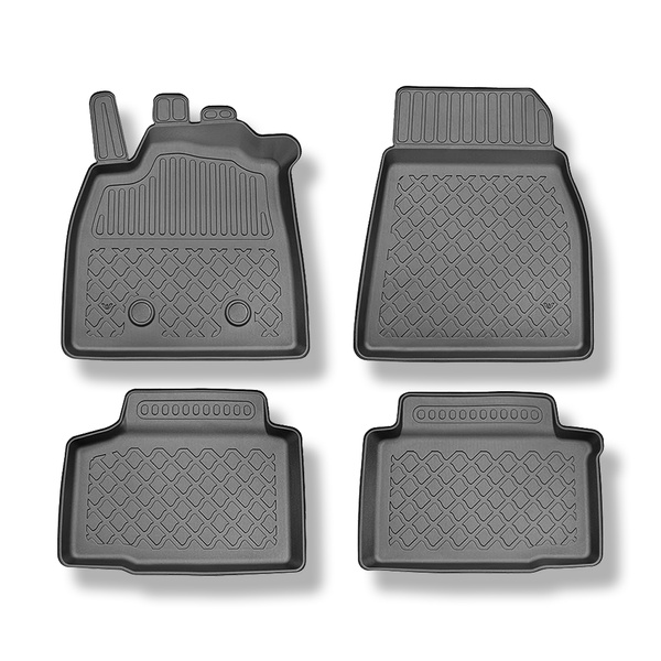 Covorașe TPE pe măsură: Dacia Duster III SUV (06.2024-....) - nu pentru versiunea Mild Hybrid