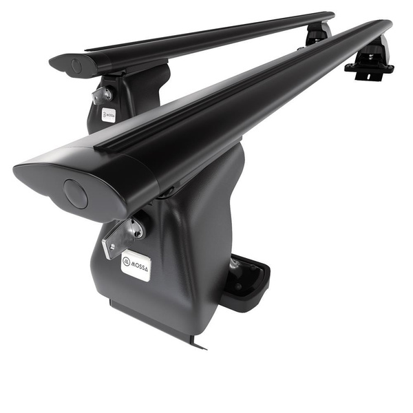 Portbagaj de bază pentru plafonul mașinii pentru: DS 4 Crossback Hatchback (2016-2018) - negru - fără elemente de montaj - aluminiu