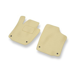 Covorașe auto din catifea pentru: SEAT Toledo IV Liftback (2012-2018) - bej