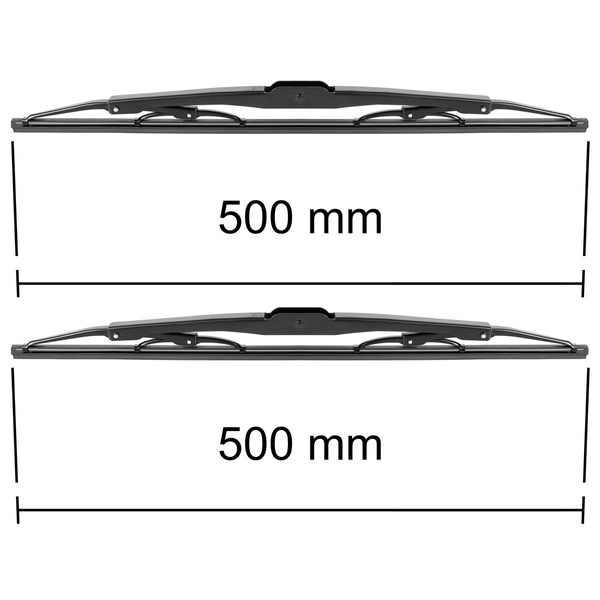 Ștergătoare auto de parbriz pentru Isuzu NKR Van (1997-2019) - lamele standard