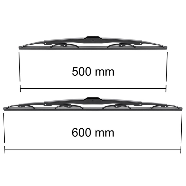 Ștergătoare auto de parbriz pentru Hyundai H-1 II Van (03.2008-2018) - lamele standard