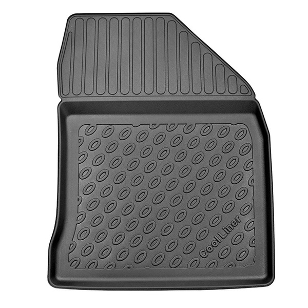 Set cu tăvița pentru portbagaj și covorașe auto TPE pentru: Toyota Auris II Touring Sports (07.2013-12.2018) - portbagaj inferior; pentru autovehicule fără podea dublă a portbagajului; de asemenea pentru hibrid