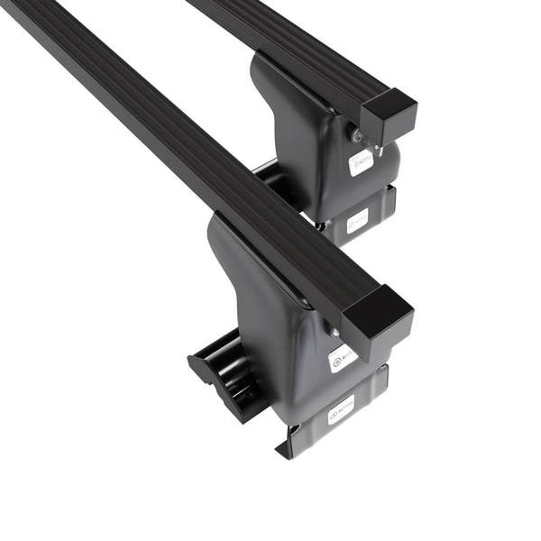 Portbagaj de bază pentru plafonul mașinii pentru: Alfa Romeo 147 Hatchback (2001-2010) - negru - fără elemente de montaj - oțel