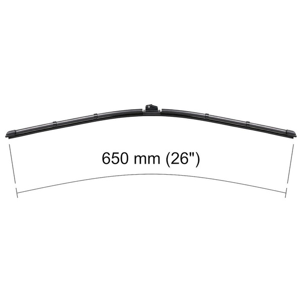 Ștergător auto de parbriz pentru Peugeot 108 Hatchback (02.2014-2017) - lamele plete