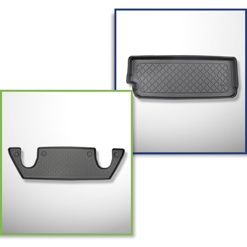 Set cu tăvița pentru portbagaj și covorașe auto TPE pentru: Tesla Model X SUV (1