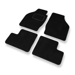 Covorașe auto din catifea pentru: Suzuki Ignis I, II SUV (2000-2008) - negru