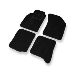 Covorașe auto din catifea pentru: Nissan Maxima V Berlină (1999-2003) - negru