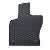 Covorașe auto din cauciuc: Audi Q3 II SUV (2018-....) - Negru - 4 buc.