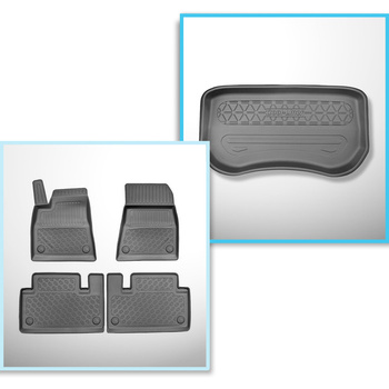 Set cu tăvița pentru portbagaj și covorașe auto TPE pentru: Tesla Model 3 Berlin