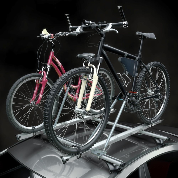 Suport plafon pentru biciclete, Suport plafon pentru biciclete cu bară din aluminiu - 2xM-42