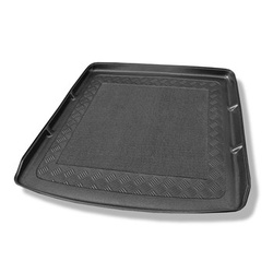 Tăviță pentru portbagaj auto: Audi Q5 I 8R SUV (11.2008-12.2016) - mochetă mai îngustă pentru modele cu sistem de șine de fixare în portbagaj