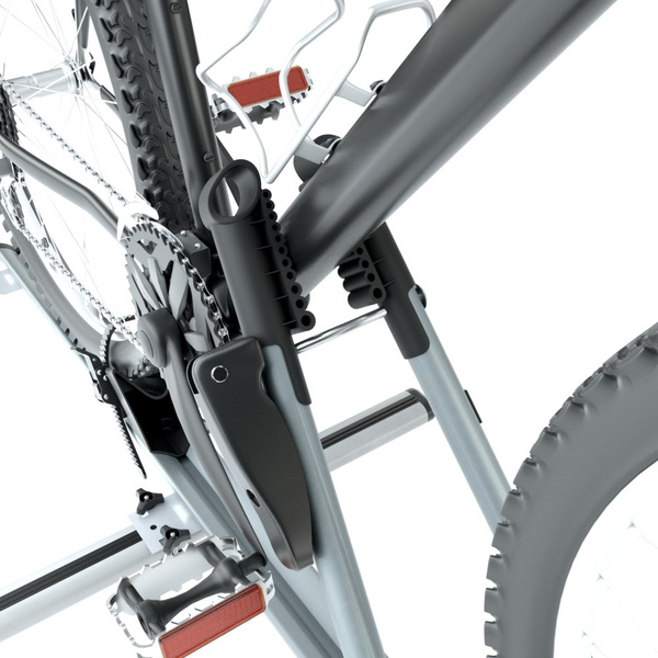 Suport plafon pentru biciclete, suport de biciclete pe plafon cu cheie, cu bară de aluminiu - 4xM-17