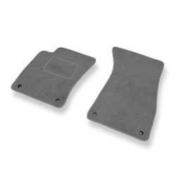 Covorașe auto din catifea pentru: Audi A8 II D3 Limousine (2002-2010) - gri