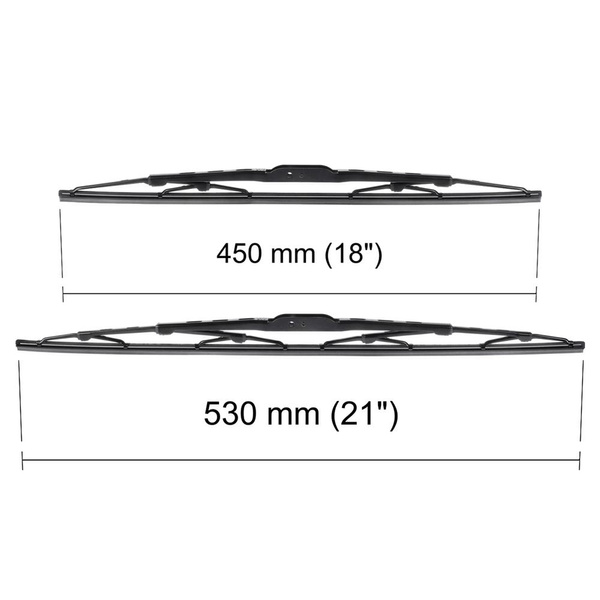 Ștergătoare auto de parbriz pentru Toyota Avensis I Combi, Liftback, Berlină (1997-2003) - lamele standard